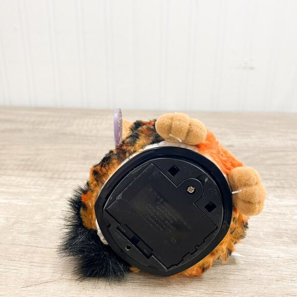 Vintage 1999 Furby Cheetah Leopard Tiger Electronic Toy Original Rare Orange - Picture 4 of 7